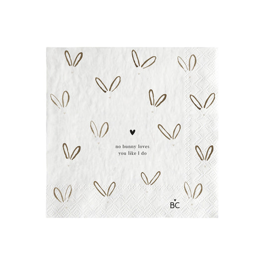 BASTION COLLECTIONS Cocktailservietten Bunny Ears