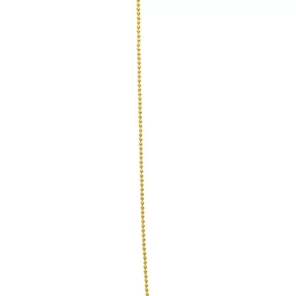 LEAF Kugelkette Gelbgold