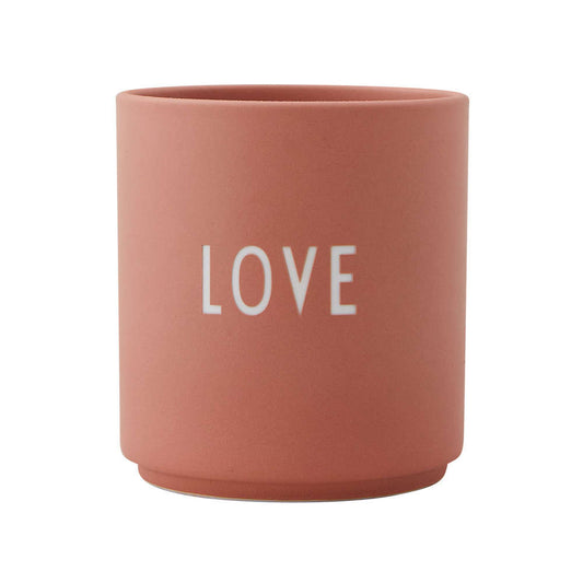 DESIGN LETTERS Porzellan Becher LOVE