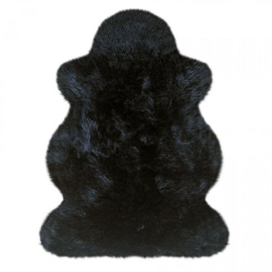 Heitmann Australisches Premium Lammfell Schwarz