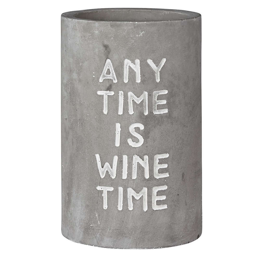 RAEDER DESIGN Weinkühler aus Beton - Any Time is Wine Time