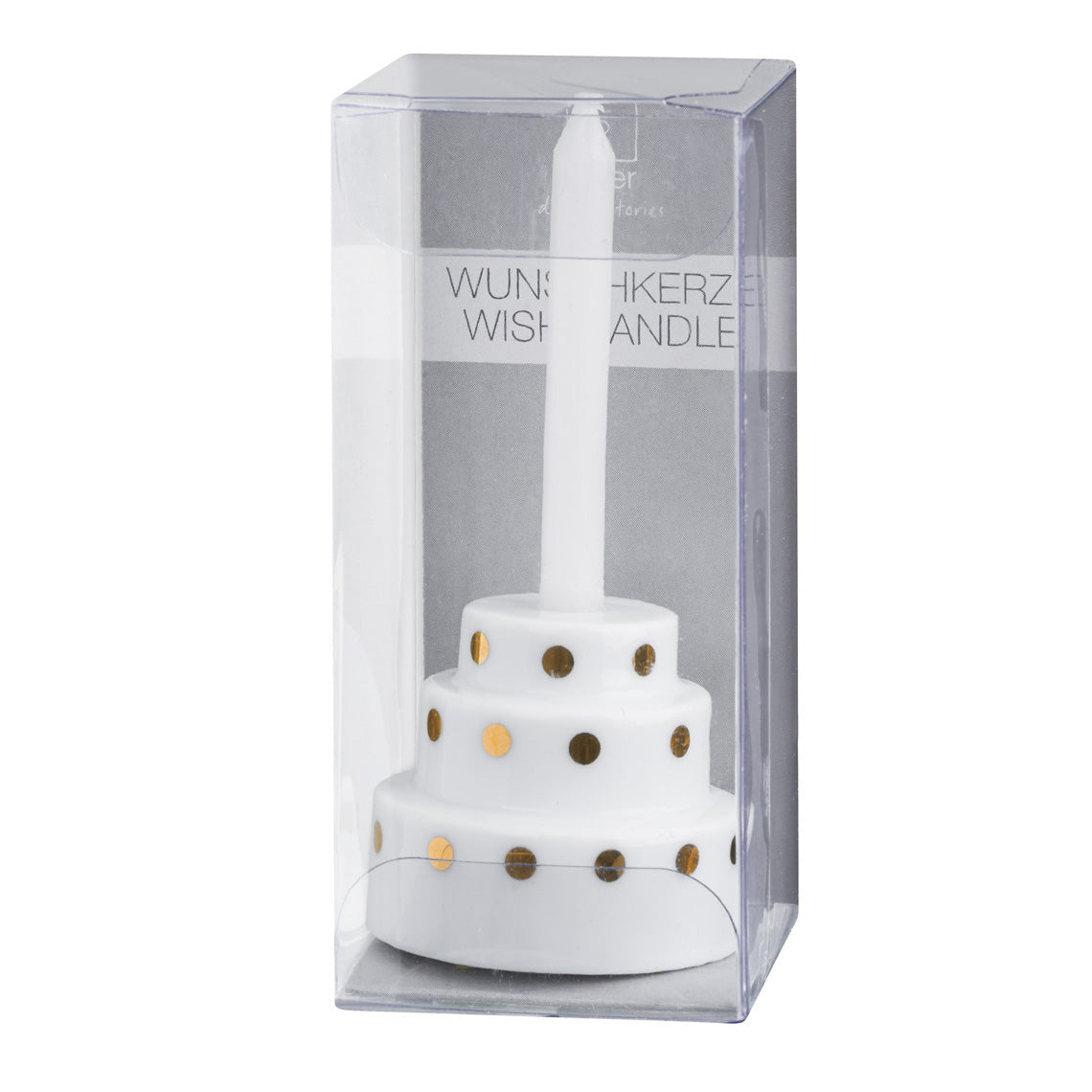 RAEDER DESIGN Wunschkerze Torte