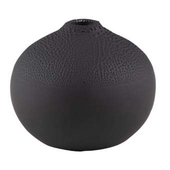 RAEDER DESIGN Perlenvase schwarz