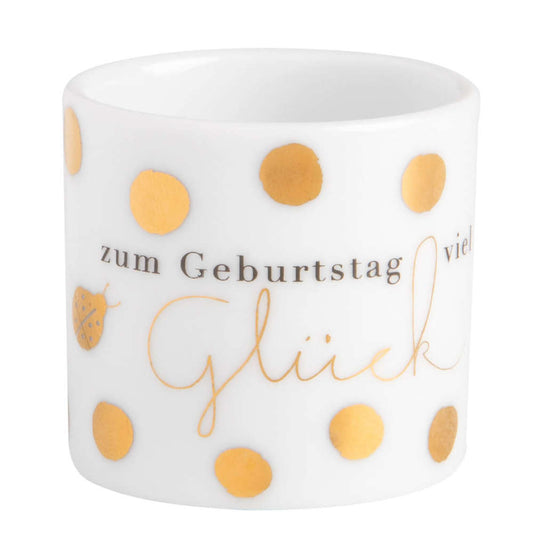 RAEDER Giving Helle Freude Teelicht - Zum Geburtstag viel Glück