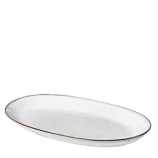 BROSTE COPENHAGEN Nordic Sand Platte Oval groß