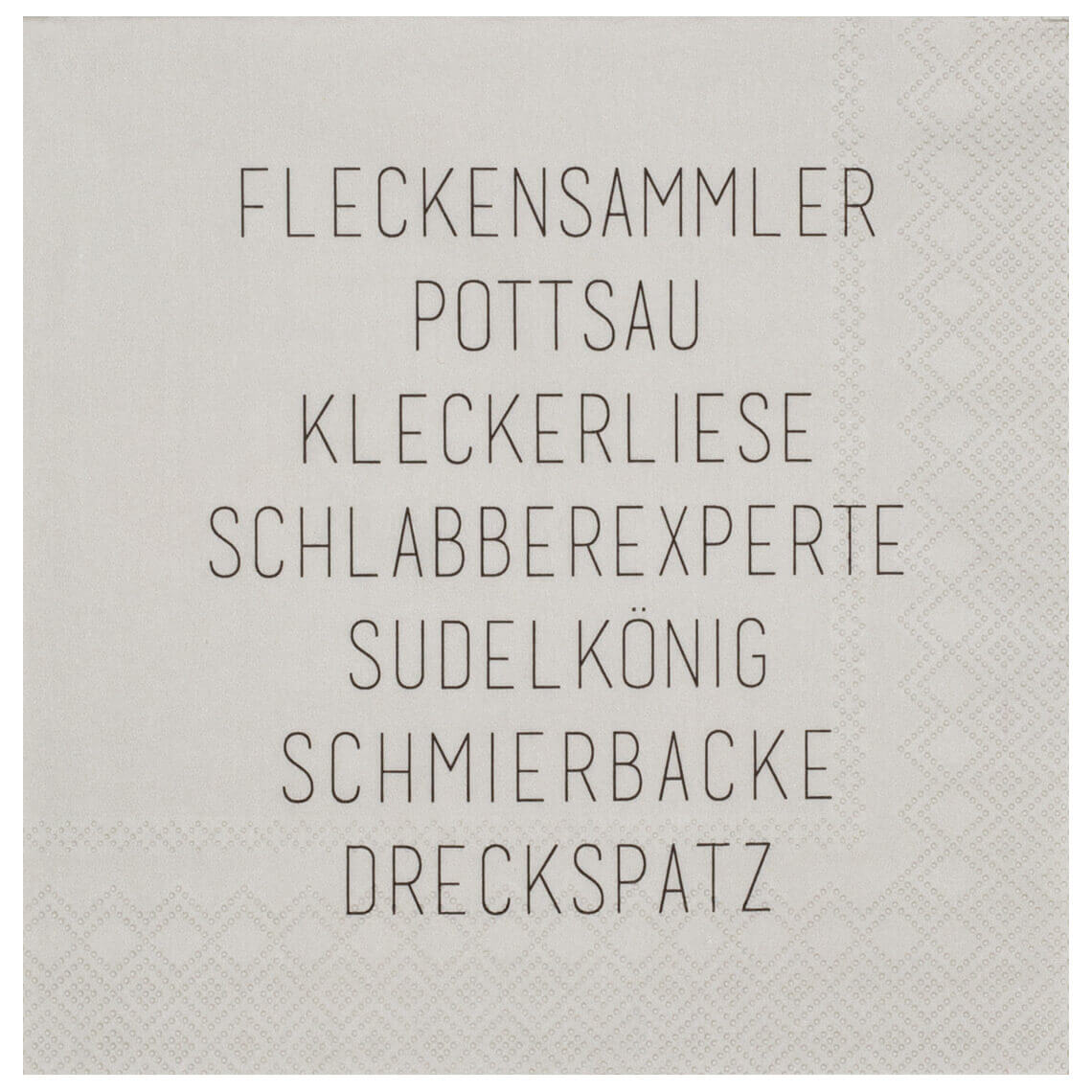 RAEDER DESIGN Papierservietten Fleckensammler