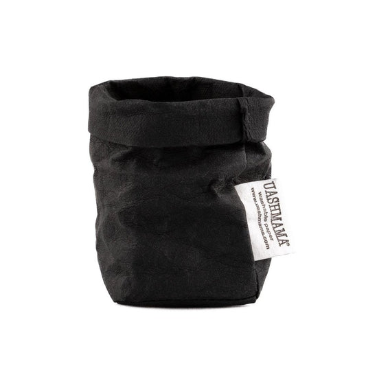 UASHMAMA Paperbag Basic schwarz in 5 Größen
