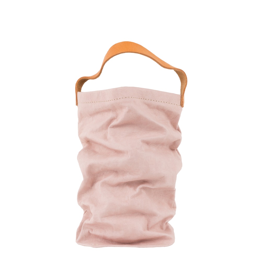 UASHMAMA Wine Bag mit Lederhenkel