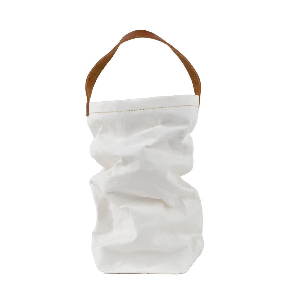 UASHMAMA Wine Bag mit Lederhenkel