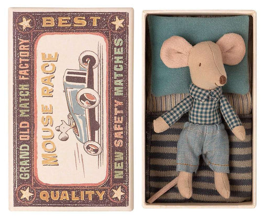 MAILEG Little Brother Maus in Matchbox