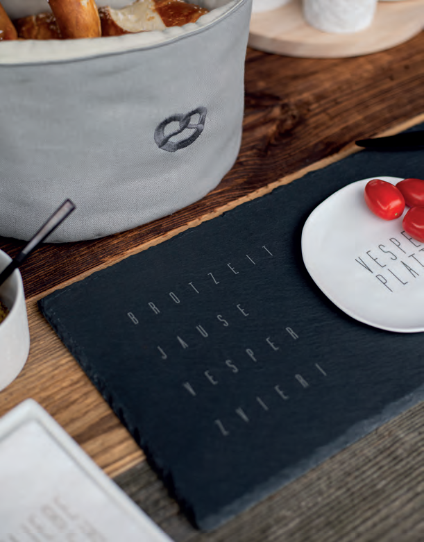 RAEDER DESIGN Servierplatte Brotzeit