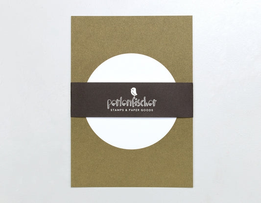 PERLENFISCHER Postkartenset Dot Moos
