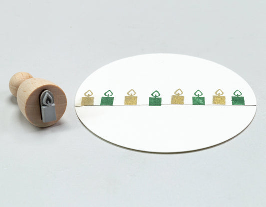PERLENFISCHER Stempel 140 - Kerze