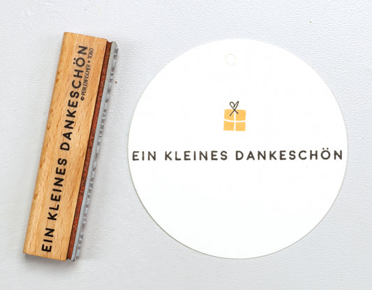 PERLENFISCHER Stempel Ein kleines Dankeschön
