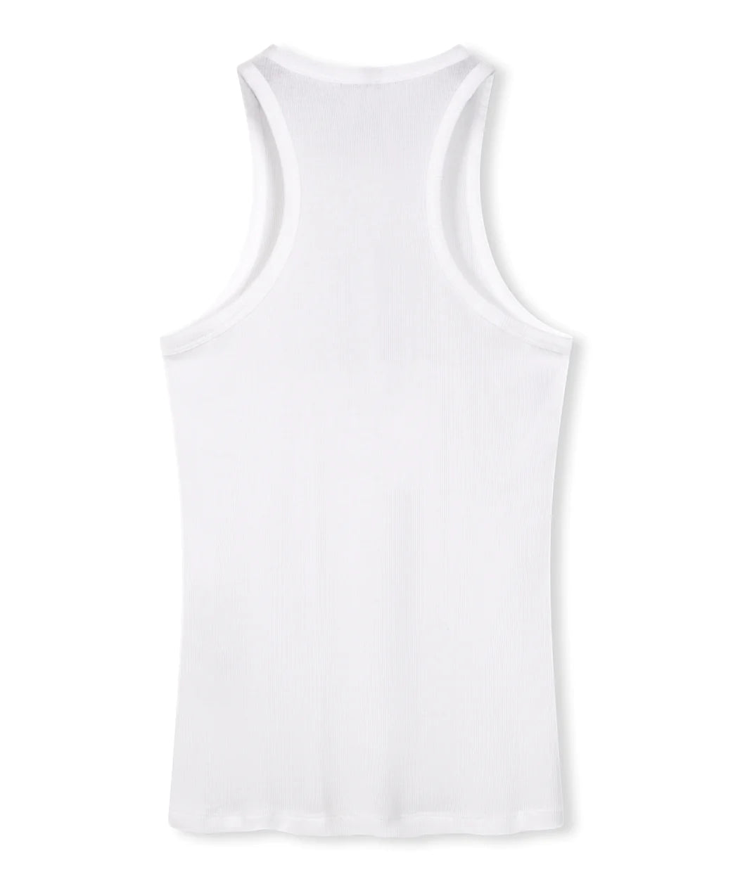 10DAYS AMSTERDAM Tank Rib Top white