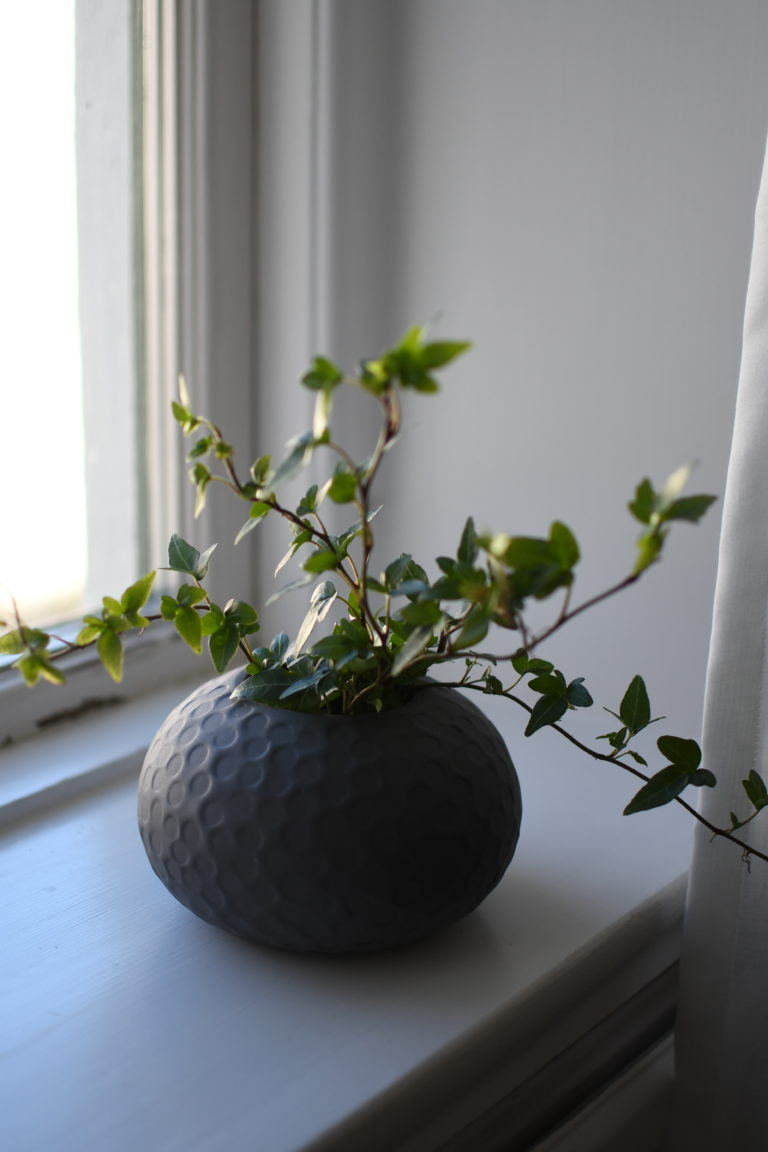 STOREFACTORY Runsten Vase dark grey