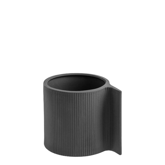 STOREFACTORY Vassunda Blumentopf dark grey