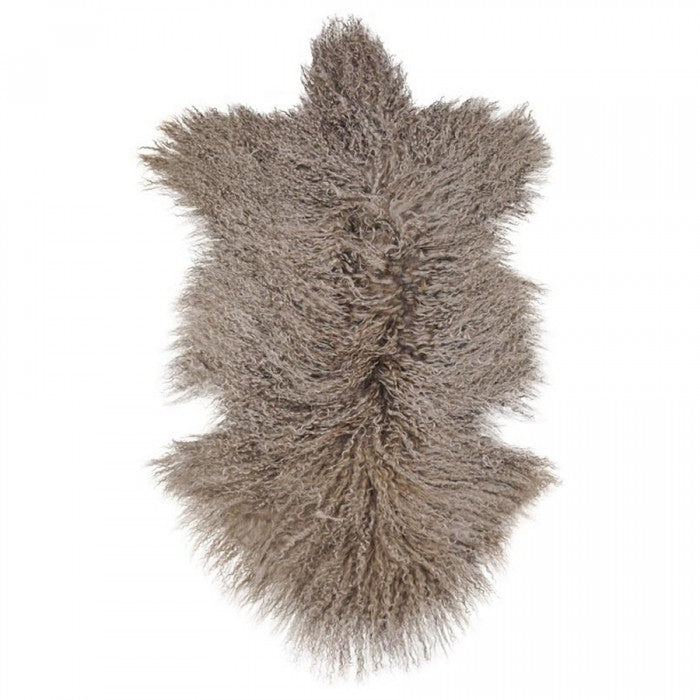 Heitmann Tibetlammfell taupe