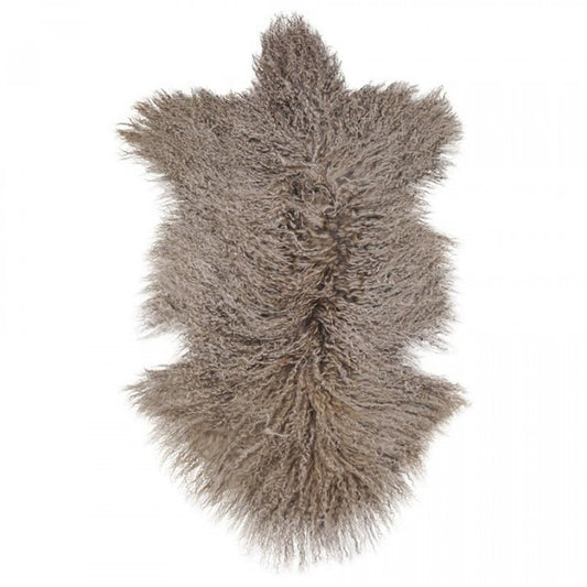 Heitmann Tibetlammfell taupe