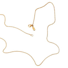 Lade das Bild in den Galerie-Viewer, DESIGN LETTERS Halskette Gelbgold in 2 Längen
