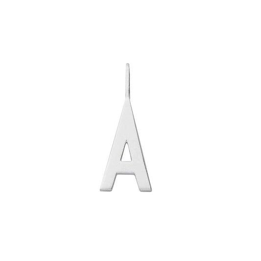 DESIGN LETTERS Buchstabenanhänger A-Z Sterlingsilber 16 mm