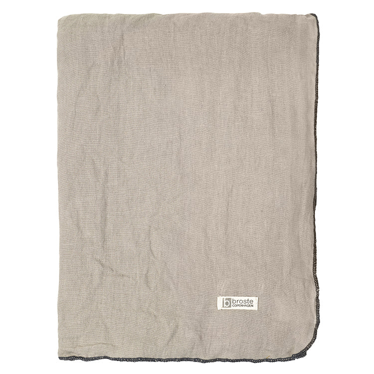BROSTE COPENHAGEN Leinentischdecke Gracie Simply Taupe