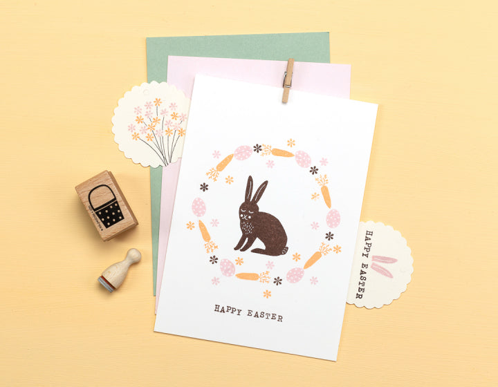 PERLENFISCHER Stempel 208 - Träumender Hase