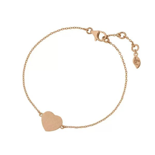 LEAF Armkette Herz Rosegold