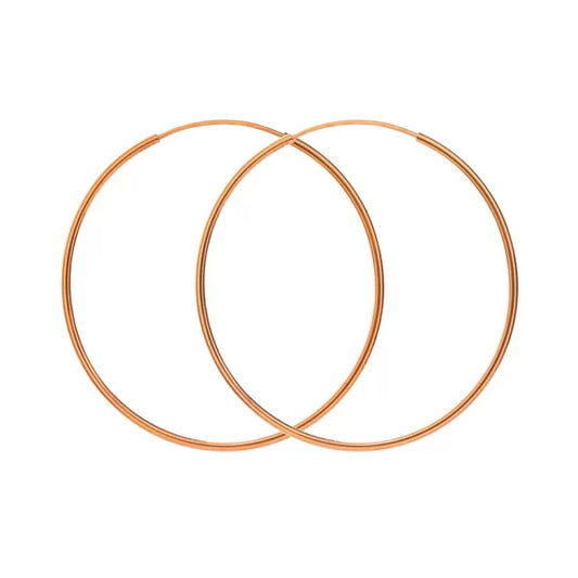 LEAF Creolen Pure 55 mm Rosegold
