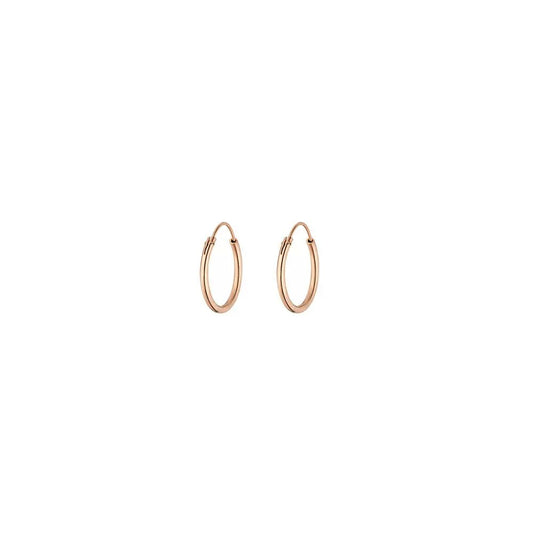 LEAF Creolen Pur, Rosegold