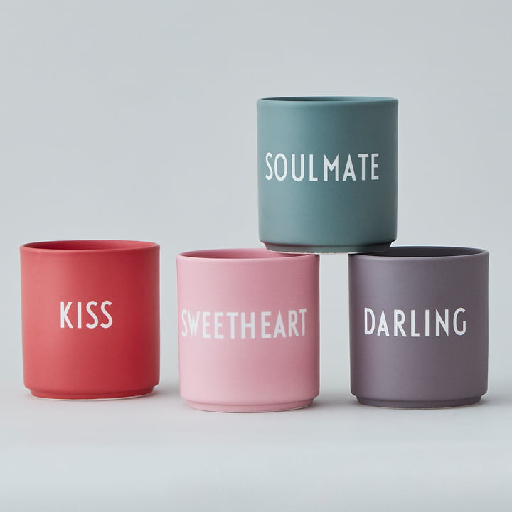 DESIGN LETTERS Porzellan Becher Peace