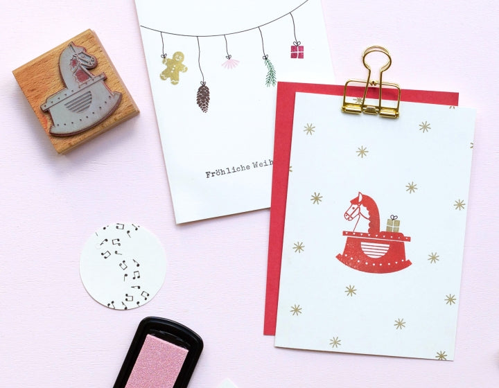 PERLENFISCHER Ministempel 18 - Geschenk