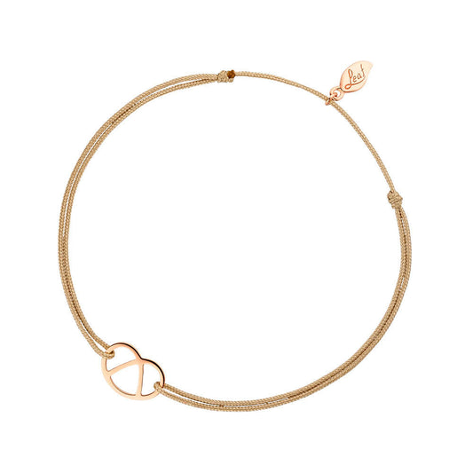 LEAF Glücksarmband - Brezn Rosegold