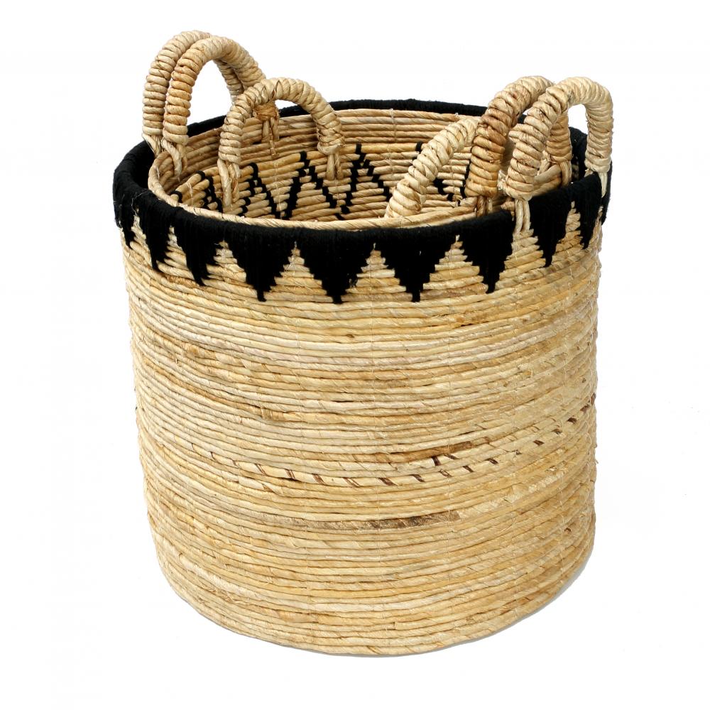 BAZAR BIZAR Banana Stitched Basket - Körbe in 3 Größen