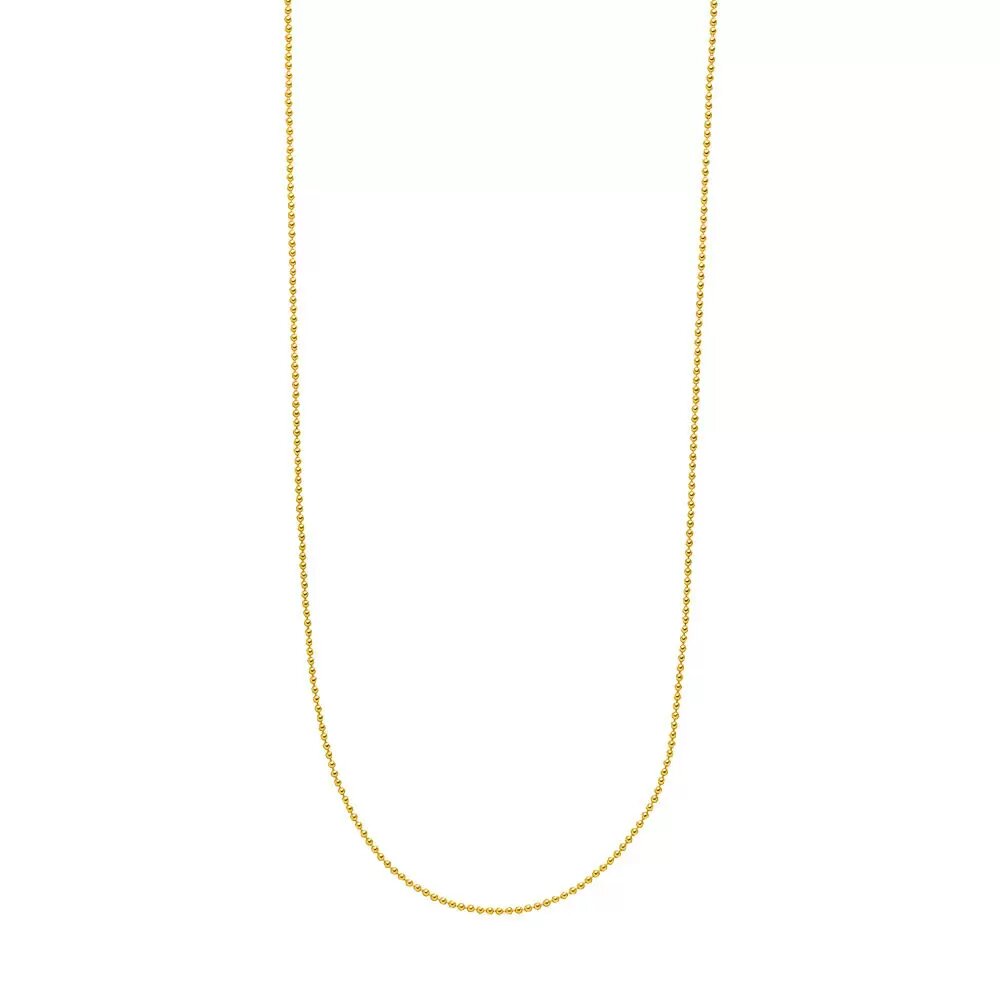 LEAF Kugelkette Gelbgold