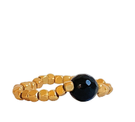 IBU JEWELS Ring Peggy Onyx RH08