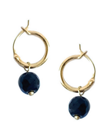 IBU Jewels Creolen Mini - Onyx