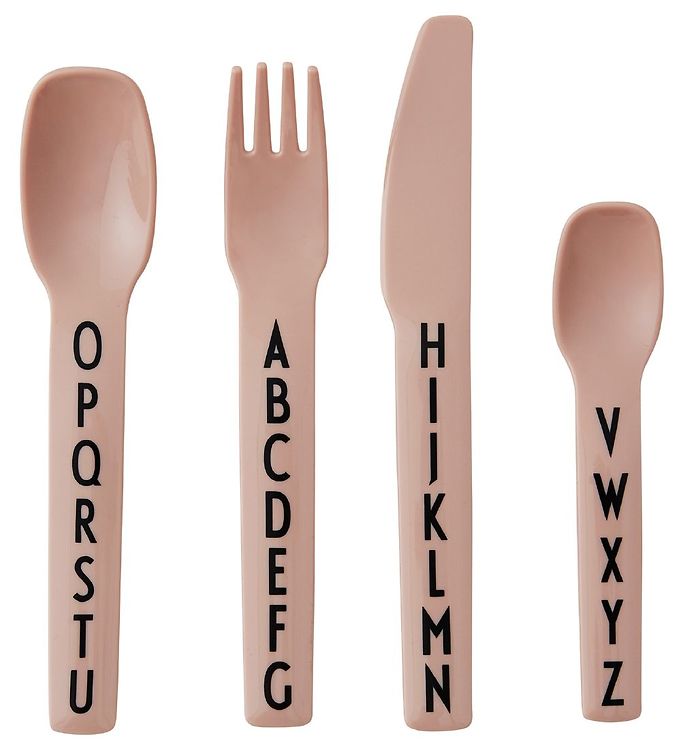 DESIGN LETTERS Kinderbesteckset aus Melamin