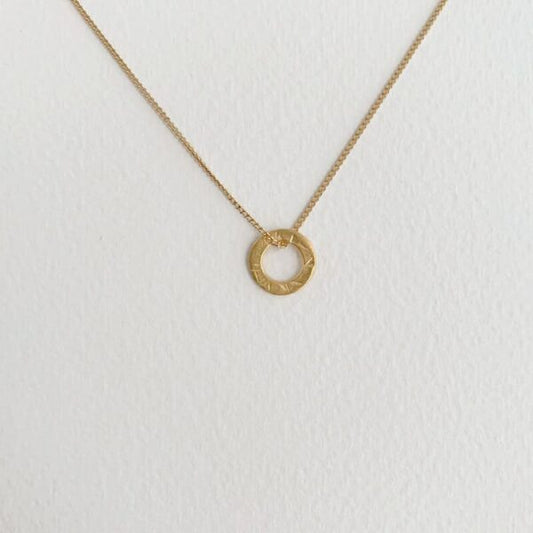 SUSICALA Halskette One Soul Circle Gold Plated