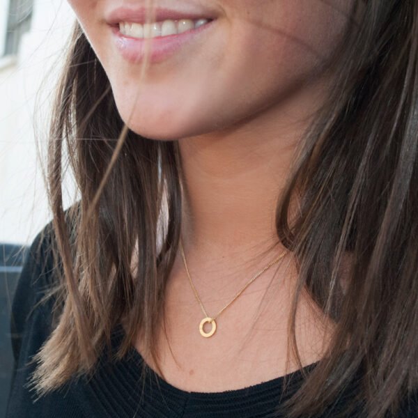 SUSICALA Halskette One Soul Circle Gold Plated