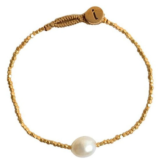 IBU JEWELS Armband Joanie Queen Pearl PE03