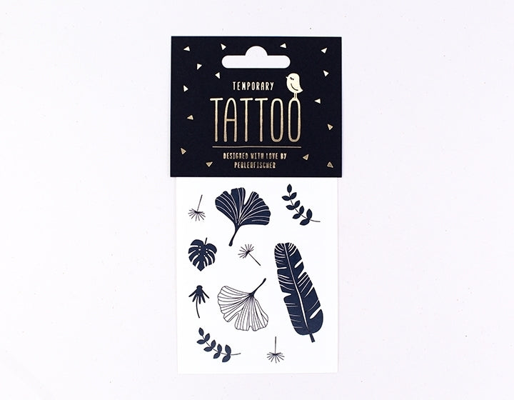 PERLENFISCHER Tattoo Blätterkollektion