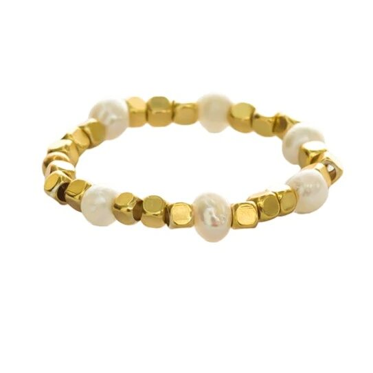 IBU JEWELS Ring Bold Pearl RU05