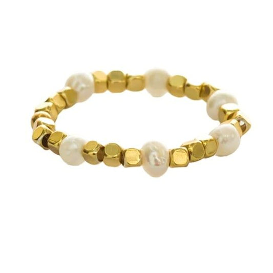 IBU JEWELS Ring Bold Pearl RU05