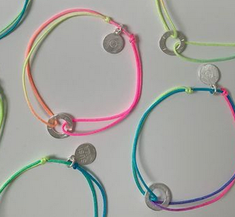 SUSICALA Armband Hoop S Gold Plated - Rainbow