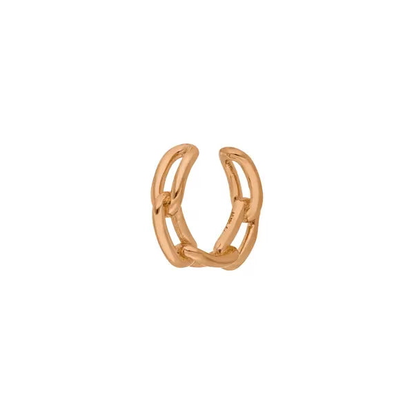 LEAF Earcuff Chain Rosegold