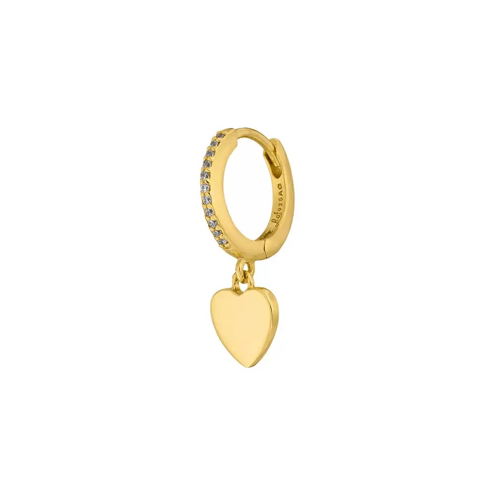 LEAF Singlecreole Heart Gelbgold