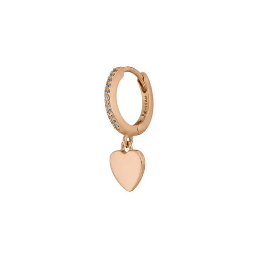LEAF Singlecreole Heart Rosegold