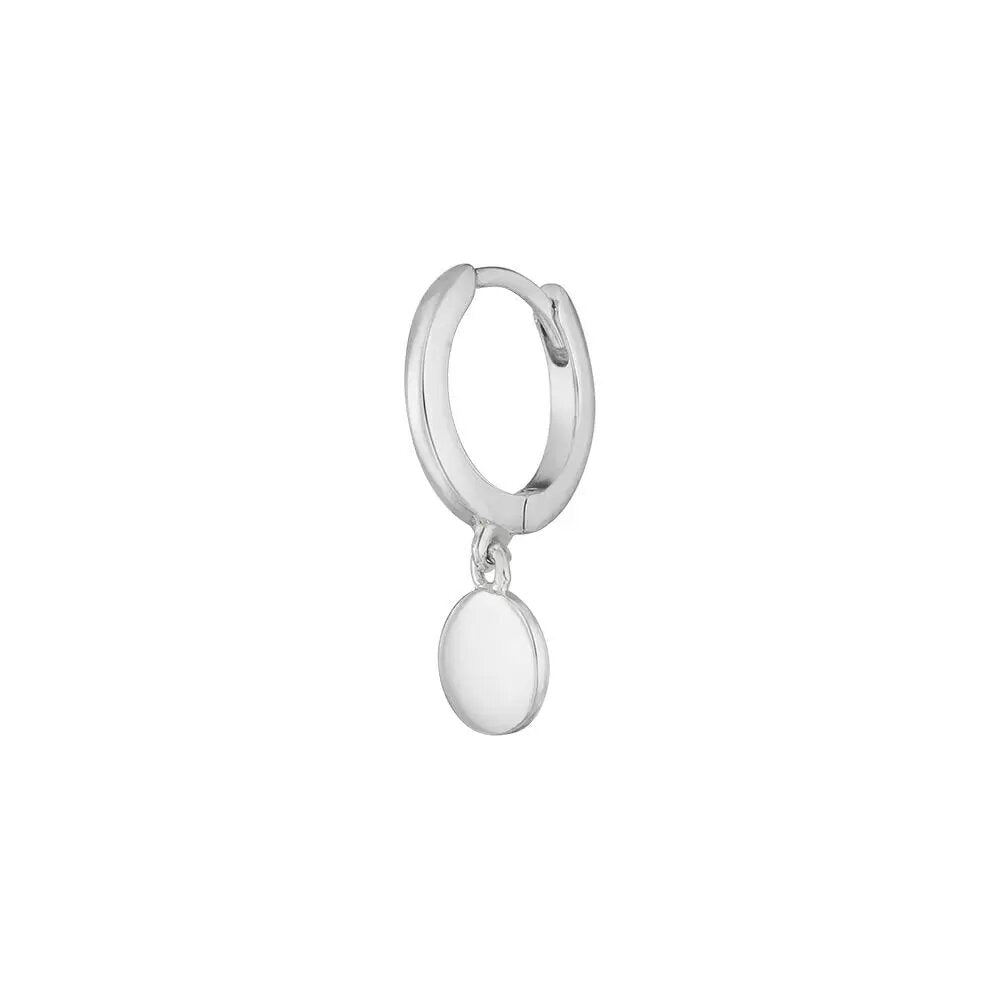 LEAF Singlecreole Platelet Sterlingsilber