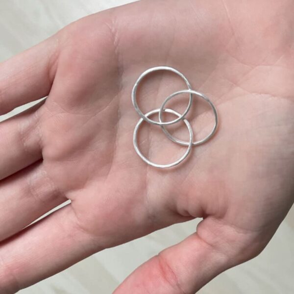 SUSICALA Sophie 3 Twin Ring Sterlingsilber SHAT3-02